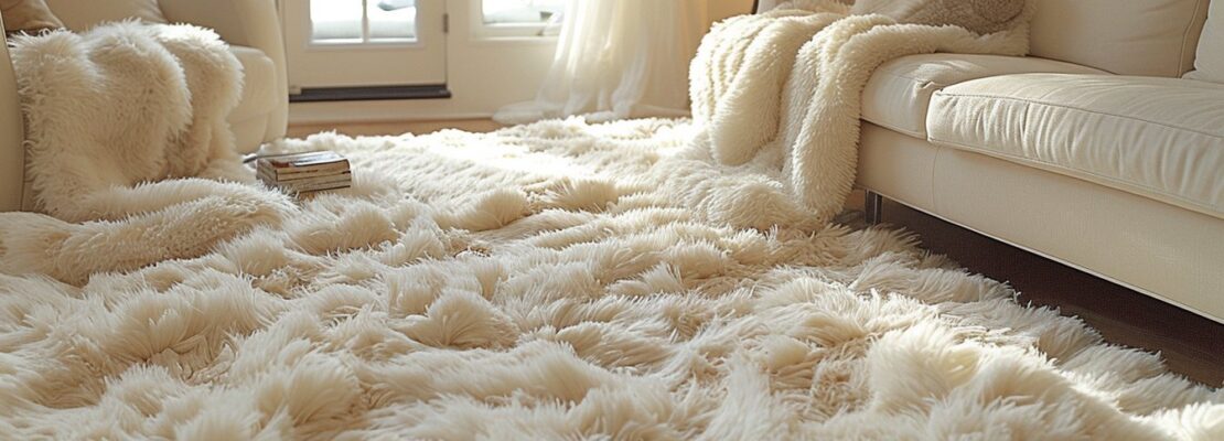 Revolutionnez votre décoration intérieure avec un tapis shaggy