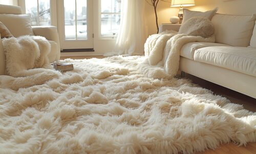 Revolutionnez votre décoration intérieure avec un tapis shaggy