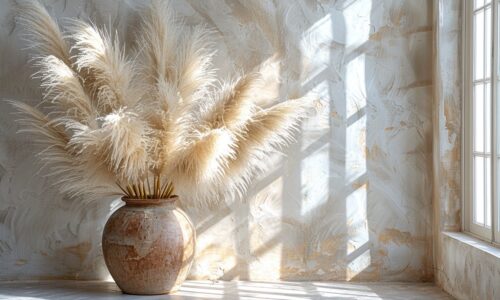 Déco bohème : comment styliser un vase pampa ?