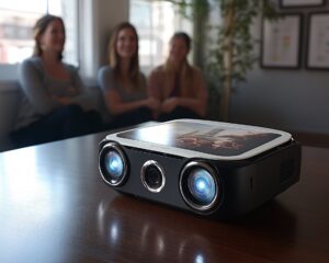 Pourquoi un vidéoprojecteur portable est le compagnon idéal pour vos présentations professionnelles