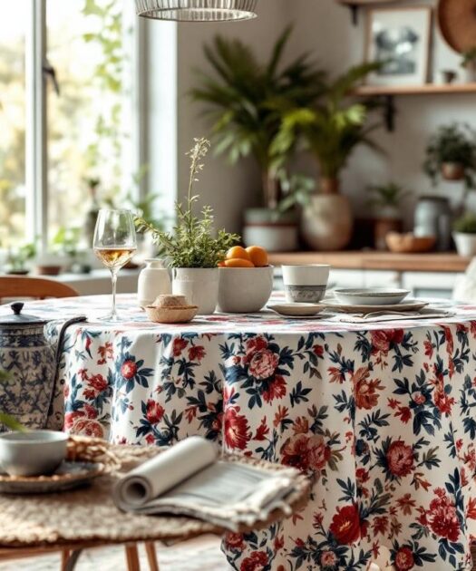 Toile cirée et déco bohème : le duo inattendu qui dynamise la décoration intérieure