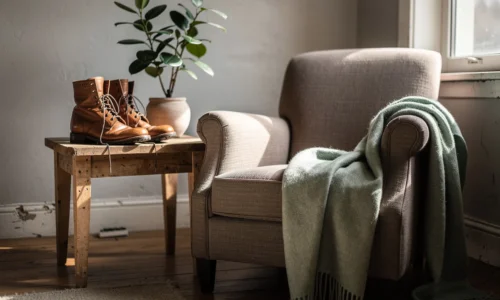 Alcôves d’ombre : comment créer un coin déco inspiré de vos bottines à lacets