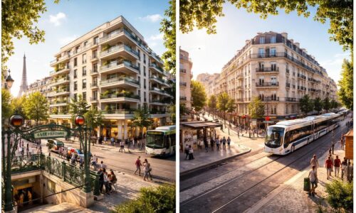 Acheter un bien immobilier bien desservi par les transports en commun à Paris et Lyon