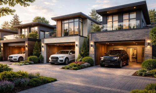 Immobilier et garage : les maisons avec parking pour votre Audi Q7 et Range Rover Sport