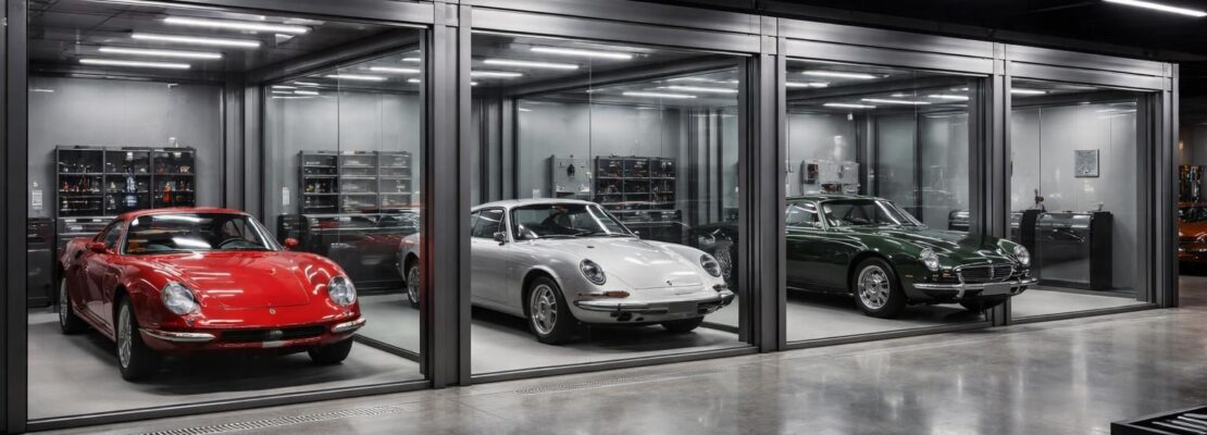 Investir dans un garage automobile : le business des box pour voitures de collection sportives