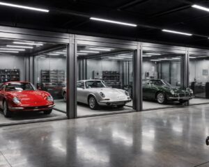 Investir dans un garage automobile : le business des box pour voitures de collection sportives