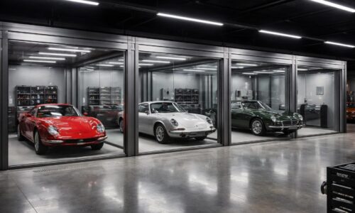 Investir dans un garage automobile : le business des box pour voitures de collection sportives