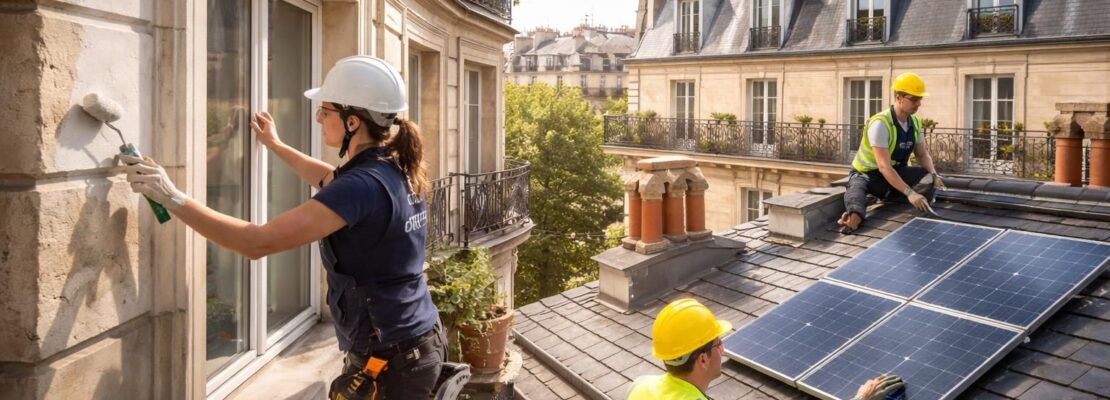 Rénover votre bien immobilier avec des artisans certifiés RGE dans le secteur de Paris