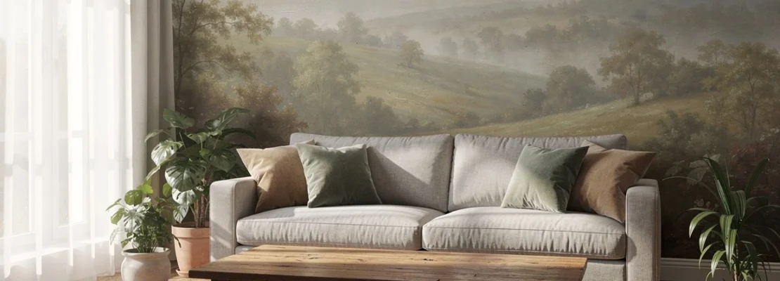 Donnez du caractère à votre intérieur avec un papier peint panoramique sur mesure