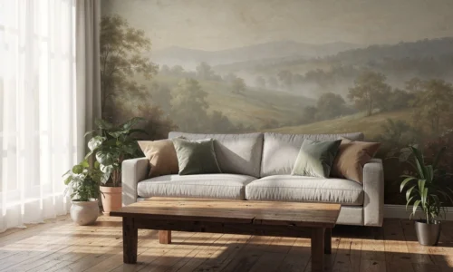 Donnez du caractère à votre intérieur avec un papier peint panoramique sur mesure