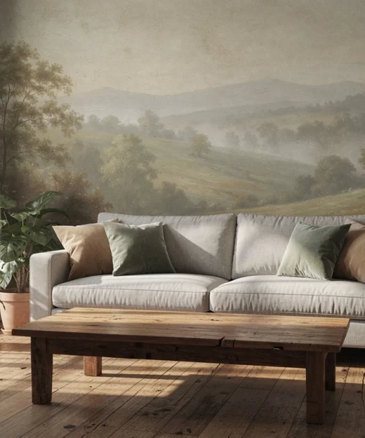 Donnez du caractère à votre intérieur avec un papier peint panoramique sur mesure