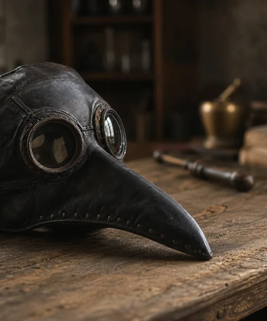 Le masque du médecin de peste : quand l’histoire s’invite dans votre déco