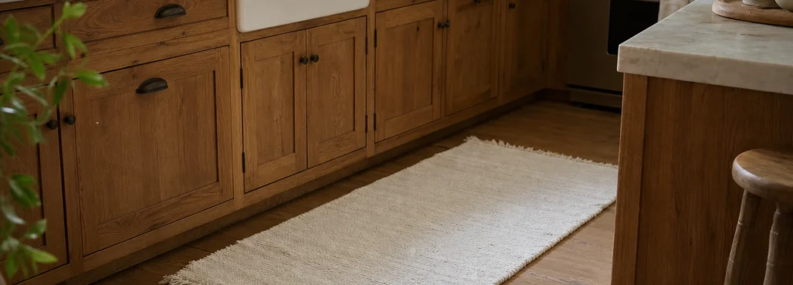 Pourquoi choisir un tapis de cuisine blanc ?