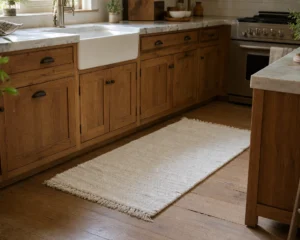Pourquoi choisir un tapis de cuisine blanc ?