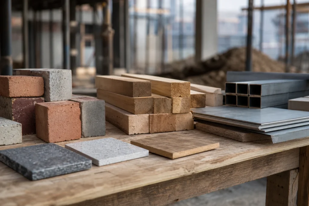 Travaux du bâtiment : bien choisir ses matériaux pour réussir son chantier