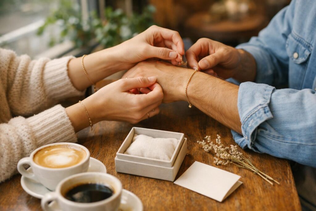 Quel Bracelet Couple Offrir pour Célébrer une Première Rencontre ?