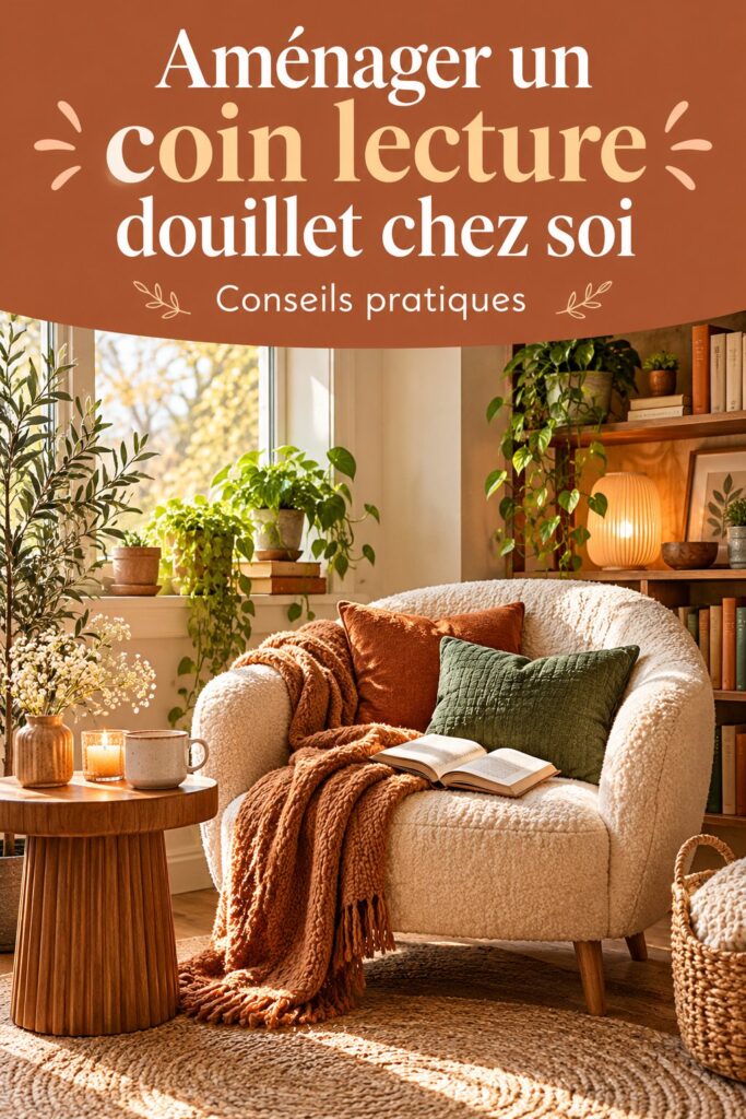 Aménager un coin lecture douillet chez soi